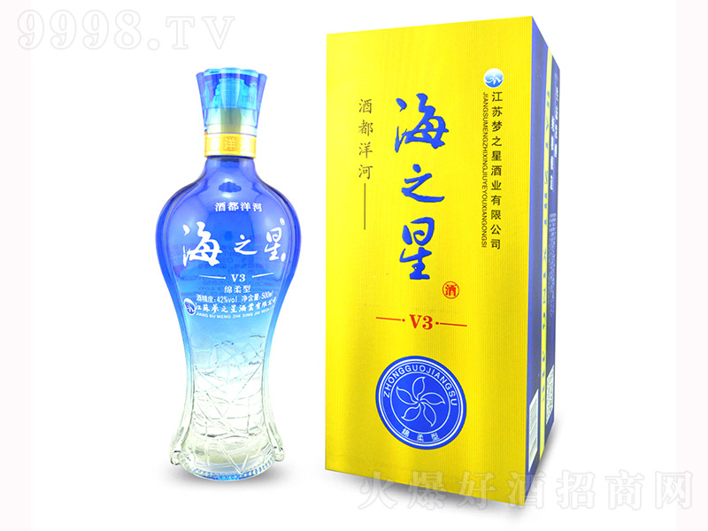��֮�Ǿ�V3 �d���Ͱ׾ơ�42�� 500ml��