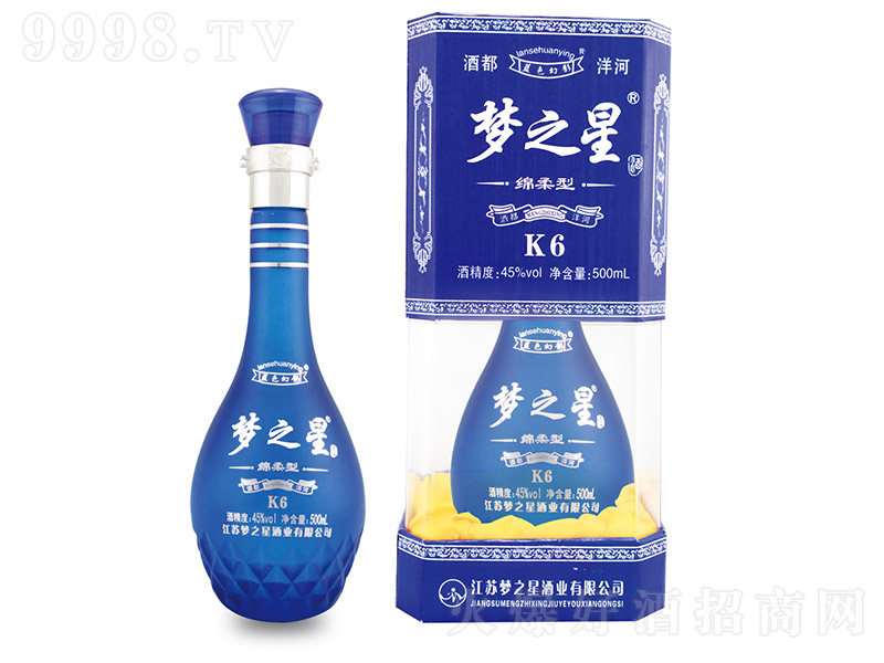 ��֮�Ǿ�K6 �d���Ͱ׾ơ�45�� 500ml��
