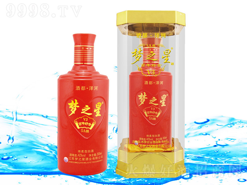 ��֮�Ǿ�V3����ú� �d���Ͱ׾ơ�42�� 500ml��