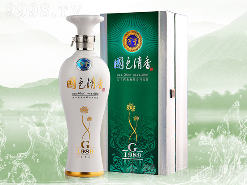 ���S��(gu��)ɫ�����G1989 �����Ͱ׾ơ�54�� 600ml��