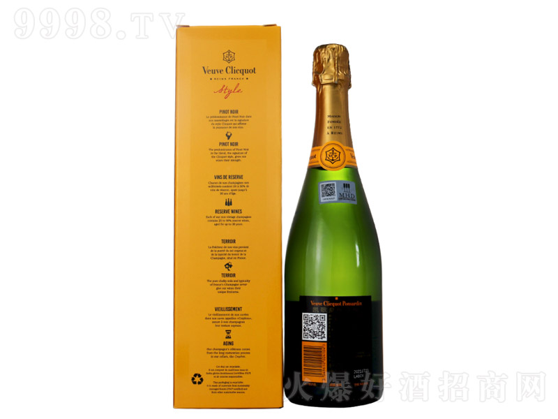 �P������㙉�Y���bVeuveClicquot��Ȼ���������ѾƷ�����ơ�12%vol 750ml��