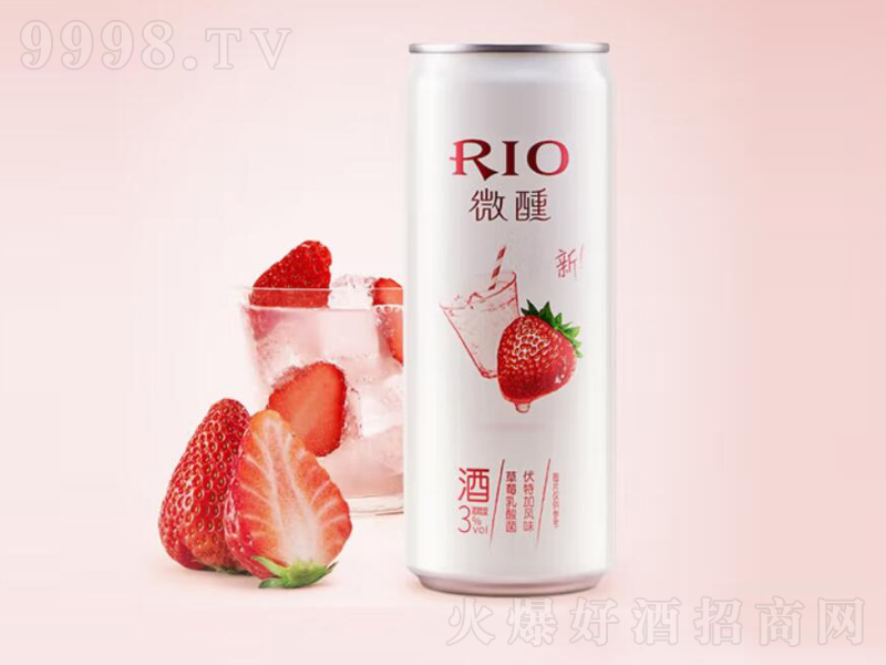 �J��RIO���΢��ϵ����ƹ��Ʋ�ݮ����������ء�3��330ml��
